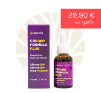 Enecta CBNight FORMULA Plus - 30 ml Flasche & Verpackung & Rabatt
