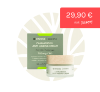 Enecta Cannabidiol Anti-Aging-Creme 700 mg Verpackung & Dose & Rabatt 
