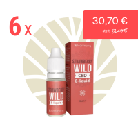 Harmony Vorteilsbundle CBD Liquid Strawberry 10ml Flasche & Verpackung & Rabatt