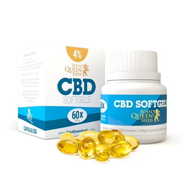 Royal Queen Seeds Softgel CBD Kapseln 4%