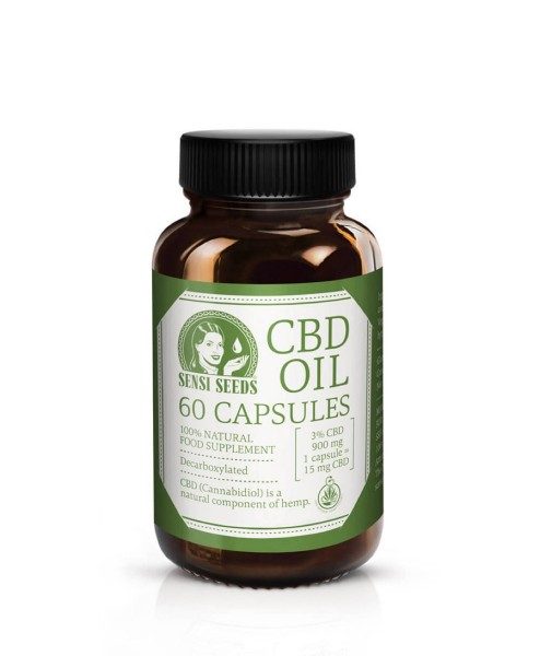 Sensi Seeds CBD Kapseln 15mg 60 Kapseln