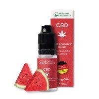 Breathe Organics CBD E-Liquid Watermelon Kush 100mg