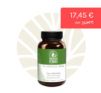 Sensi Seeds CBD Kapseln 15mg 60 Kapseln & Rabatt