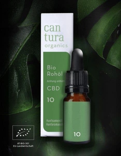 Cantura Bio CBD Öl Raw 10%