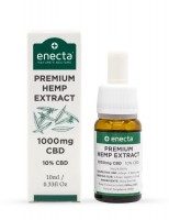 Enecta CBD Öl 10% 10 ml Flasche & Verpackung