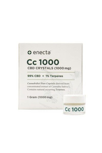Enecta CBD Kristalle 99% CBD + 1% Terpene 1000mg
