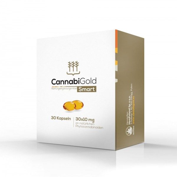 Cannabigold SMART CBD Kapseln 3% 30