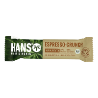 HANS Brainfood BIO-HANFRIEGEL ESPRESSO CRUNCH Vorderseite