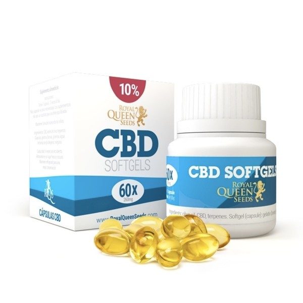 Royal Queen Seeds Softgel CBD Kapseln 10%