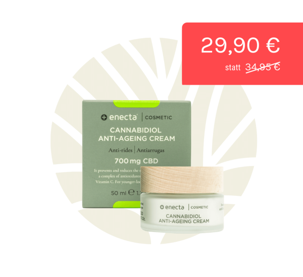 Enecta Cannabidiol Anti-Aging-Creme 700 mg