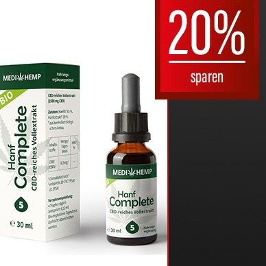 Medihemp Hanf Complete CBD Öl 5% | 30ml