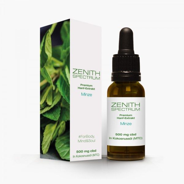 Zenith Spectrum CBD Öl Mint 5%
