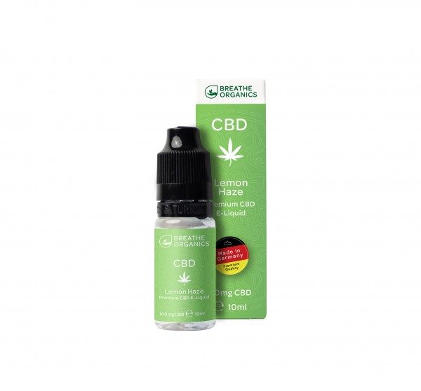 Breathe Organics CBD E-Liquid Super Lemon Haze