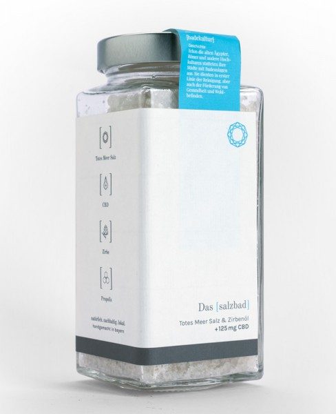 Badesalz mit CBD