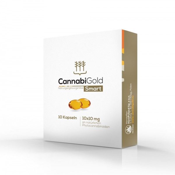 Cannabigold SMART CBD Kapseln 3%