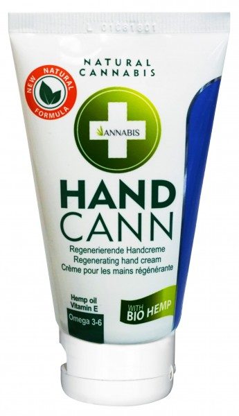 HANDCANN regenerierende Handcreme mit Hanföl und Bienenwachs