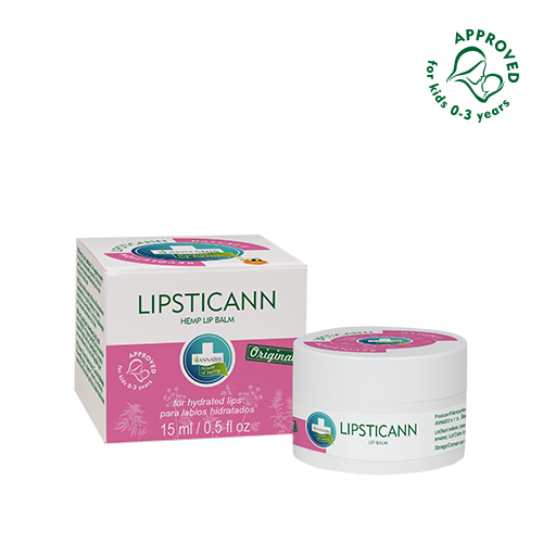 LIPSTICANN Lippenbalsam mit Hanföl und Sheabutter
