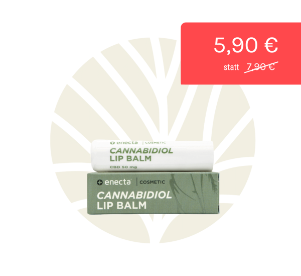 Enecta Cannabidiol Lippen Balsam mit 50mg CBD