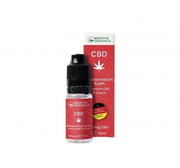 Breathe Organics CBD E-Liquid Watermelon Kush