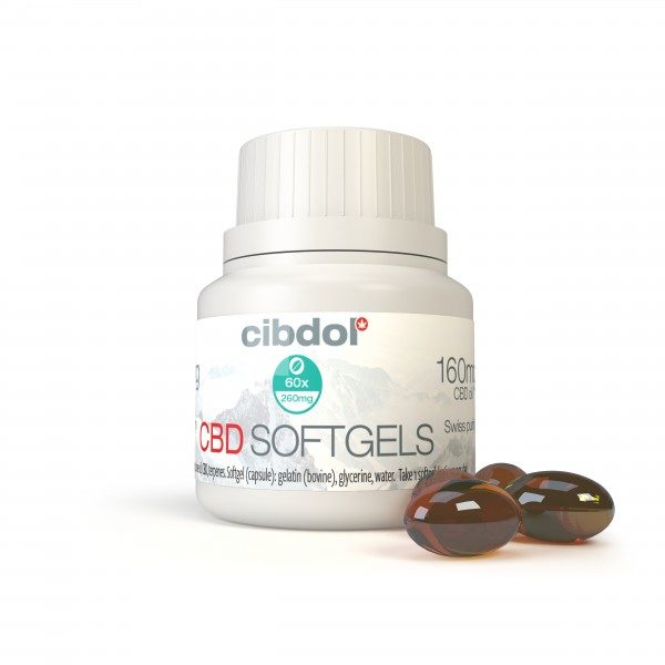 Cibdol Softgel CBD Kapseln 10%