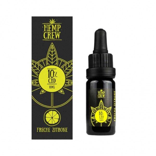 Hemp Crew CBD Öl Zitrone 10%
