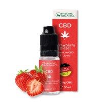 Breathe Organics CBD E-Liquid Strawberry Diesel 600mg