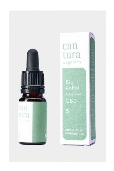 Cantura Bio CBD Öl Raw 5%